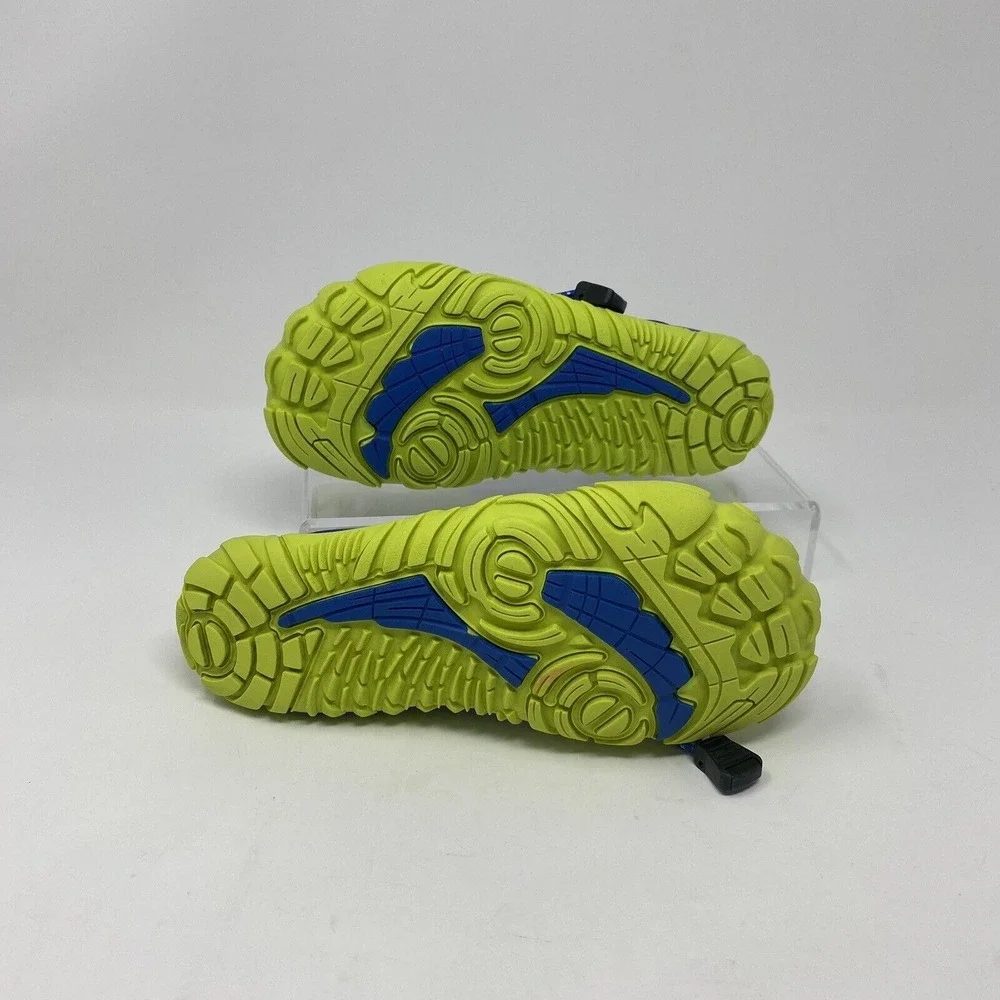 Functional Toddler Kid Water‎ Shoes Size 31 Blue Yellow Swimming Beach